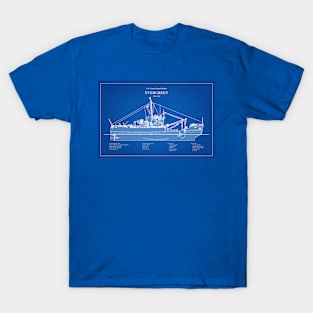 Evergreen wlb-295 United States Coast Guard Tender - ABD T-Shirt